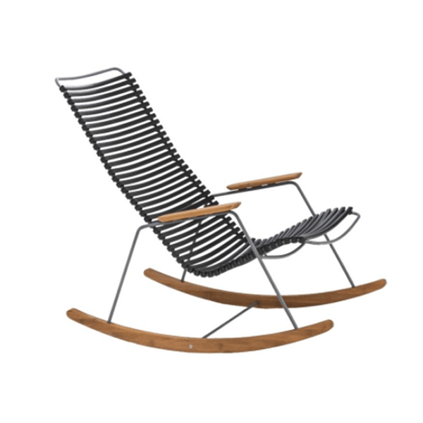 Playnk Rocker with Bamboo Accents and Powder-Coated Metal Frame - 27 lbs.