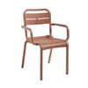 Cannes Dining Armchair with Stackable Commercial Frame - 10 lbs.