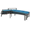 Tropitone KOR Padded Sling Chaise Lounge with Full-Body Aluminum Frame - 31 lbs.	