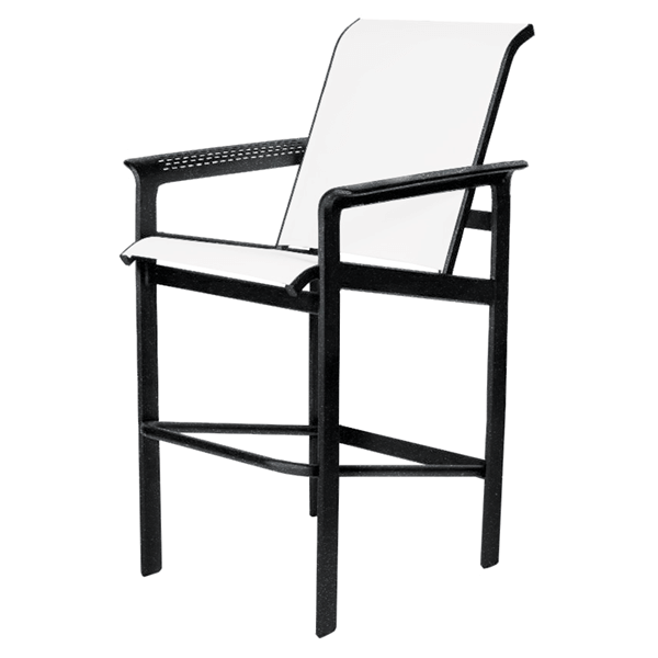 South Beach Sling Barstool with Aluminum Frame - 15 lbs.