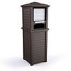 Lakeland Commercial Towel Valet and Storage Unit - Espresso