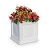 Fairfield 28" Square Commercial Planter with Impact-Resistant Frame - 45 lbs.