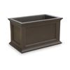 Fairfield 20" x 36" Planter Box with Weather-Resistant Frame - 22 lbs.