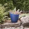 Modesto 20" Round Planter with Double-Wall Design and Polyethylene Frame - 9 lbs.