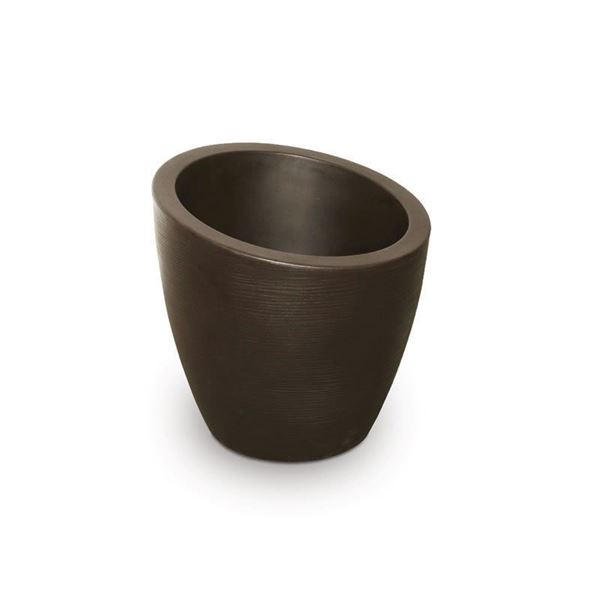 Modesto 20" Round Planter with Double-Wall Design and Polyethylene Frame - 9 lbs.