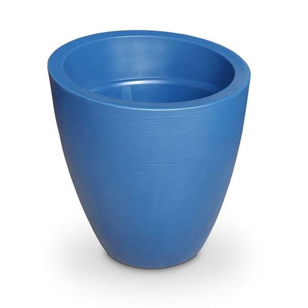 Modesto 30" Round Planter with Double-Wall Design and Polyethylene Frame - 32 lbs.