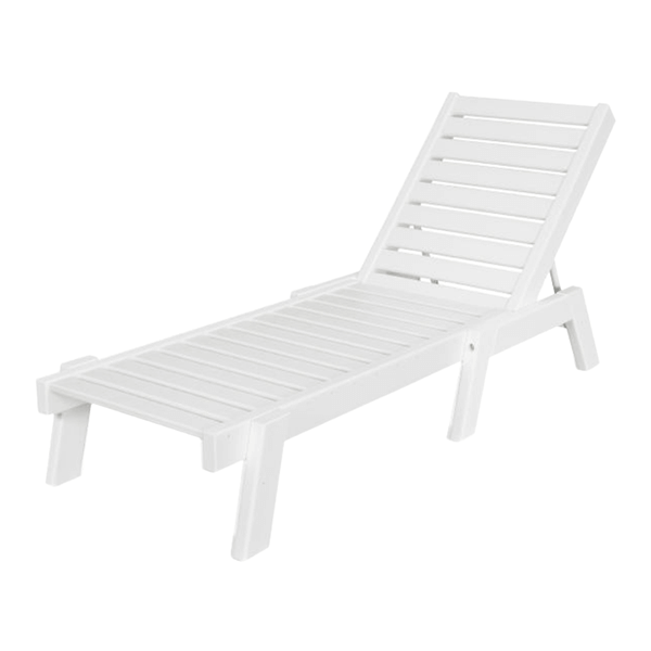 Polywood Captain Recycled Plastic Chaise Lounge