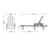 Polywood Long Island Chaise Lounge