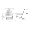 Polywood Classic Adirondack