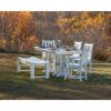 Polywood Nautical Rectangle 37x72 Inch Dining Table