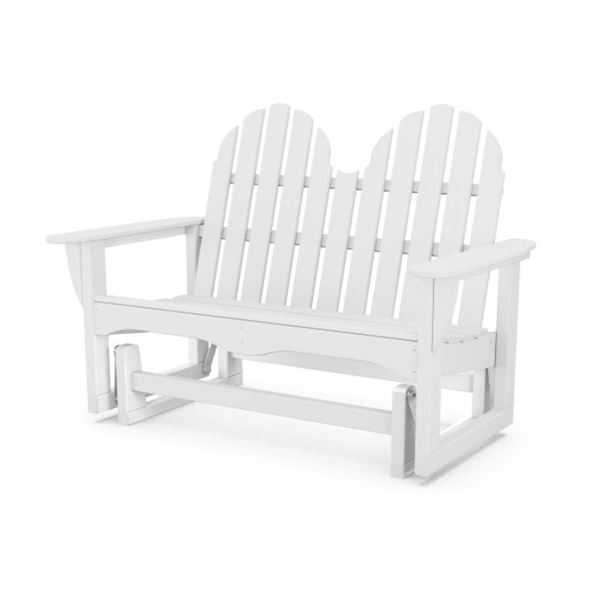 Polywood Adirondack Recycled Plastic 48 Inch Glider Bench	