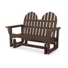 Polywood Adirondack Recycled Plastic 48 Inch Glider Bench	