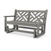 Polywood Chippendale 48 Inch Glider Bench	