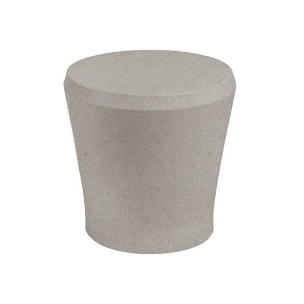 18" Ledge Lounger Affinity Polyethylene Side Table	