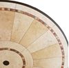 Louisiana 48” Round Table With Metal Legs, 44 Lbs.