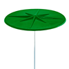Umbrella 7 1/2 foot Fiberglass with 1 1/2 Inch Galvanized Pole