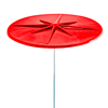 Umbrella 7 1/2 foot Fiberglass with 1 1/2 Inch Galvanized Pole