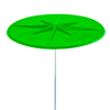 Umbrella 7 1/2 foot Fiberglass with 1 1/2 Inch Galvanized Pole