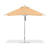 10 ft. Square Premium Center Post Umbrella with Marine Grade Fabric