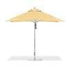 10 ft. Square Premium Center Post Umbrella with Marine Grade Fabric