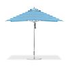 10 ft. Square Premium Center Post Umbrella with Marine Grade Fabric
