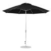 11 Foot Octagonal Fiberglass Market Umbrella with Marine Grade Fabric with Crank Lift
