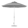 11 Foot Octagonal Fiberglass Market Umbrella with Marine Grade Fabric with Crank Lift