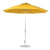 11 Foot Octagonal Fiberglass Market Umbrella with Marine Grade Fabric with Crank Lift