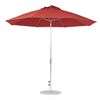 11 Foot Octagonal Fiberglass Market Umbrella with Marine Grade Fabric with Crank Lift