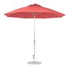 11 Foot Octagonal Fiberglass Market Umbrella with Marine Grade Fabric with Crank Lift