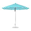 11 Foot Octagonal Fiberglass Market Umbrella with Marine Grade Fabric