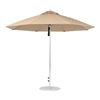 11 Foot Octagonal Fiberglass Market Umbrella with Marine Grade Fabric