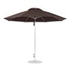 11 Foot Octagonal Fiberglass Market Umbrella with Marine Grade Fabric