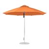 11 Foot Octagonal Fiberglass Market Umbrella with Marine Grade Fabric