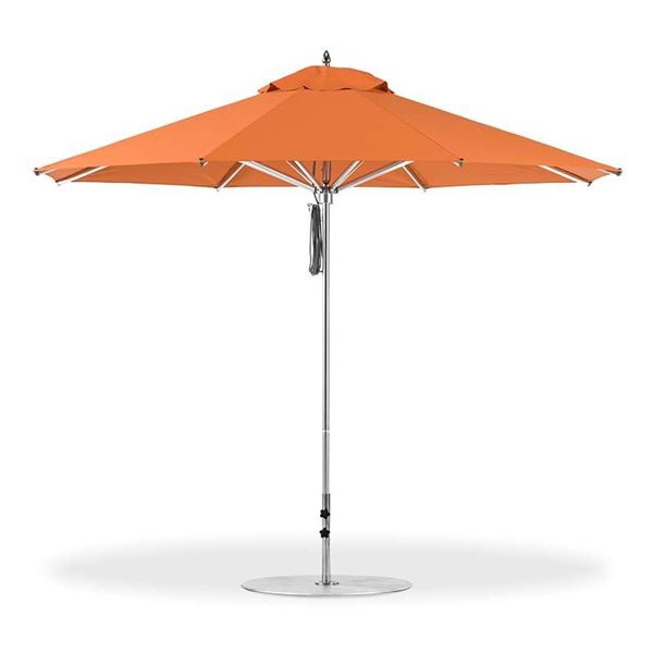 11 Foot Octagonal Aluminum Market Umbrella with Marine Grade Fabric