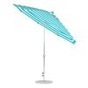 11 Foot Octagonal Fiberglass Market Umbrella with Marine Grade Fabric with Auto Tilt and Crank Lift
