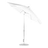 11 Foot Octagonal Fiberglass Market Umbrella with Marine Grade Fabric with Auto Tilt and Crank Lift