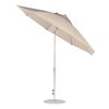 11 Foot Octagonal Fiberglass Market Umbrella with Marine Grade Fabric with Auto Tilt and Crank Lift