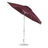 11 Foot Octagonal Fiberglass Market Umbrella with Marine Grade Fabric with Auto Tilt and Crank Lift