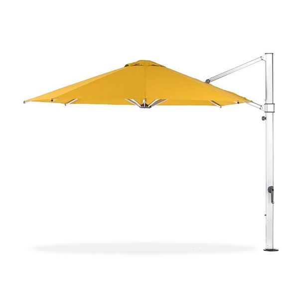 Aurora 11 ft. Octagonal Aluminum Cantilever with Marine Grade Fabric