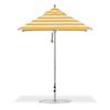 6.5 Foot Square Aluminum Market Umbrella with Marine Grade Fabric