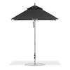 6.5 Foot Square Aluminum Market Umbrella with Marine Grade Fabric