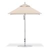 6.5 Foot Square Aluminum Market Umbrella with Marine Grade Fabric