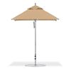 6.5 Foot Square Aluminum Market Umbrella with Marine Grade Fabric