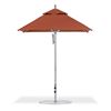6.5 Foot Square Aluminum Market Umbrella with Marine Grade Fabric