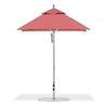 6.5 Foot Square Aluminum Market Umbrella with Marine Grade Fabric