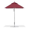 6.5 Foot Square Aluminum Market Umbrella with Marine Grade Fabric