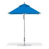 6.5 Foot Square Aluminum Market Umbrella with Marine Grade Fabric