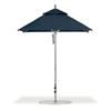 6.5 Foot Square Aluminum Market Umbrella with Marine Grade Fabric