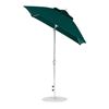 6.5 Foot Square Fiberglass Market Umbrella with Auto Tilt Crank, Marine Grade Fabric